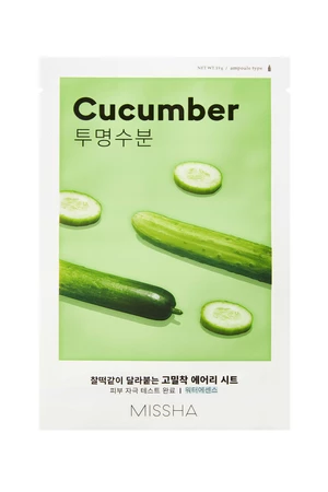 Missha Airy Fit Sheet Mask Cucumber 19 g / 1 sheet