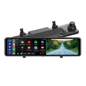 CP06 11.26 Inch 2K+1080P Dash Cam Car DVR Carplay Android AUTO WIFI bluetooth Voice Control Streaming Media Rearview Mir