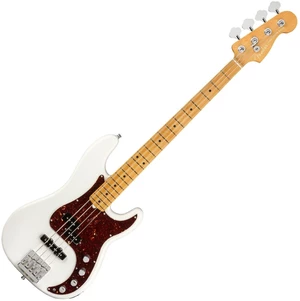 Fender American Ultra Precision Bass MN Arctic Pearl Elektrická basgitara