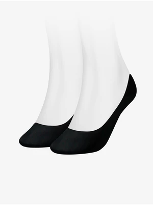 Sada dvou černých dámských ponožek Tommy Hilfiger - Dámské