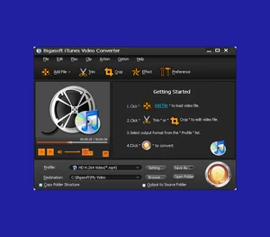 Bigasoft iTunes Video Converter PC CD Key