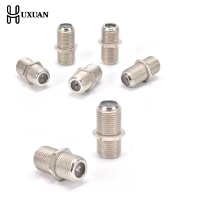10pcs F Type Coupler Adapter Connector Female F/F Jack RG6 Coax Coaxial Cable Used In Video Or 1pcs SMA RF Coax Connector Plug