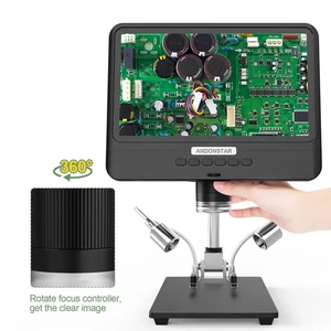 7 inch digital microscope AD208S industrial overhaul electron microscope mobile phone repair PCB soldering SM