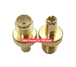 New SMA female jack TO TS9 Male plug RF connector adapter