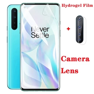 2-in-1 Full Cover Hydrogel Film For Oneplus Nord N10 Screen Protector Glass For Oneplus N100 Camera and Lens