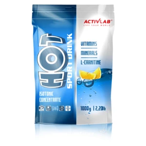 ACTIVLAB Hot sport drink iontový nápoj příchuť citron 1000 g