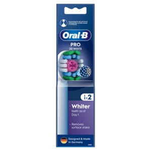 Oral-B Pro 3D White Kartáčkové Hlavy 2 ks