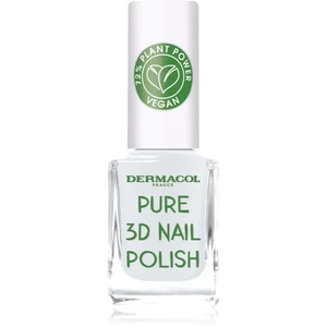 Dermacol Pure 3D lak na nechty odtieň 02 Absolute White 11 ml