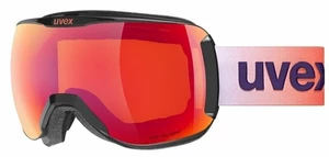 UVEX Downhill 2100 Black Shiny Mirror Scarlet/CV Orange Okulary narciarskie