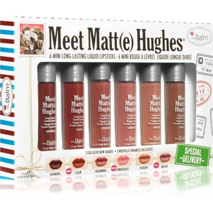 theBalm Meet Matt(e) Hughes Mini Kit Special Delivery sada tekutých rtěnek