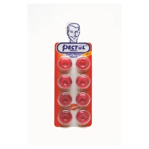 PECTOL Třešňový drops s vitaminem C v blistru 8 kusů