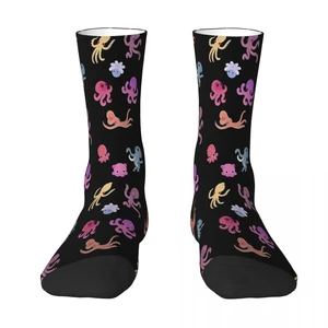 Octopus Animal Sock Socks Men Women Polyester Stockings Customizable Sweetshirt