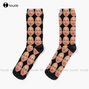 Jeff Bezos Low Poly Art Socks Bulk Socks Personalized Custom Unisex Adult Teen Youth Socks 360° Digital Print Fashion New