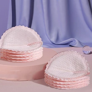 Soft Leak Proof Milk Disposable Breathable Chest Cups Pad Breast Bra Inserts Shell Shape Nurse Inserts