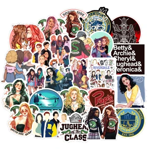 10/30/50 Pcs/pack TV Show Riverdale Stickers Manga Cute Laptop Notebook Journal Graffiti aesthetic Helmet Bike Decals Kids Toys