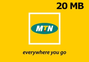 MTN 20 MB Data Mobile Top-up NG