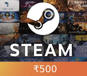 Steam Gift Card ₹500 INR Activation Code