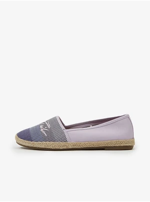 Light purple women's espadrilles Tom Tailor - Women