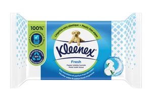 Kleenex Fresh vlhčený toaletní papír 42 ks