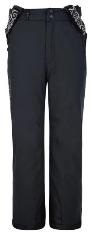 Čierne detské lyžiarske nohavice Kilpi MIMAS-J
