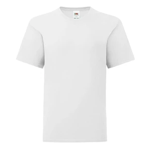 White children's t-shirt in combed cotton Fruit of the Loom