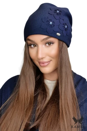 Berretto da donna Kamea Kamea_Hat_K.22.034.12_Navy_Blue