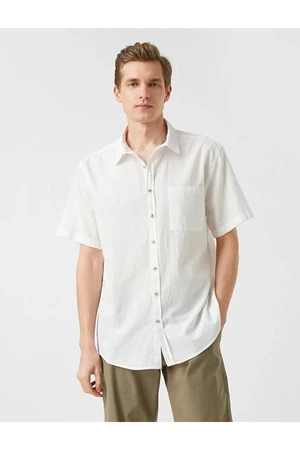 Koton A Regular Fit Short Sleeve Shirt