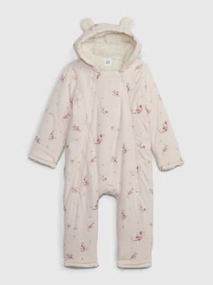 GAP Baby winter jumpsuit sherpa - girls