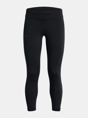 Under Armour Motion Novelty Crop Leggings - BLK - girls