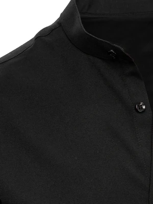 Men's Solid Black Dstreet Shirt