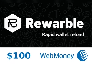 Rewarble WebMoney $100 Gift Card