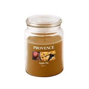 Vonná sviečka v skle Provence Jablkový závin, 510g