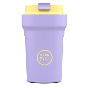 Cool Bottles Nerezový termohrnek Paradise třívrstvý 350 ml - fialová