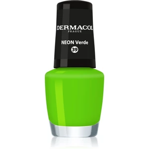 Dermacol Neon neónový lak na nechty odtieň 39 Verde 5 ml