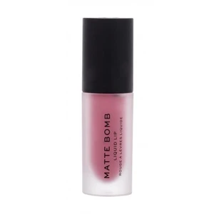 Makeup Revolution London Matte Bomb 4,6 ml rtěnka pro ženy Clueless Fuchsia tekutá rtěnka