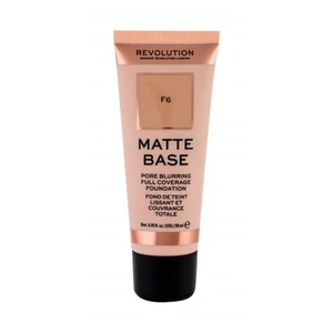 Makeup Revolution London Matte Base 28 ml make-up pro ženy F6