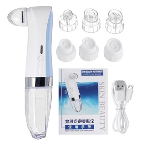 3 Gears Electric Blackhead Suction Remover USB Pore Vacuum Suction Dermabrasion Face Cleaner