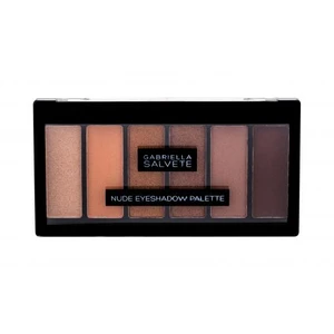 Gabriella Salvete Nude Eyeshadow Palette 12,5 g očný tieň pre ženy