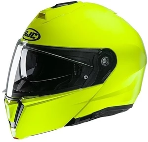 HJC i90 Solid Fluorescent Green S Helm