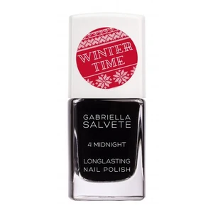 Gabriella Salvete Winter Time Longlasting 11 ml lak na nechty pre ženy 4 Midnight