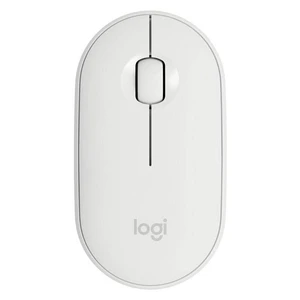 Myš Logitech M350 Pebble Wireless Mouse, biela