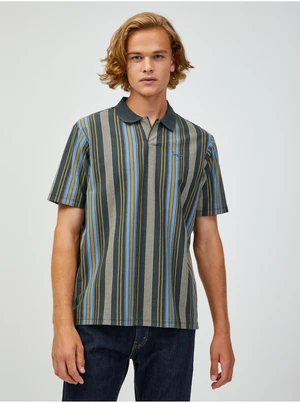 Levi&#39;s Blue Men&#39;s Striped Polo T-Shirt Levi&#39;s® - Men&#39;s