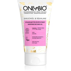 OnlyBio Bakuchiol & Squalane upokojujúci čistiaci gél s vyhladzujúcim efektom 150 ml