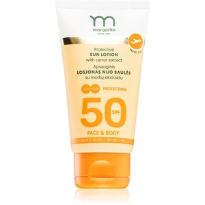 Margarita Protective ochranné opalovací mléko na tělo a obličej SPF 50 50 ml