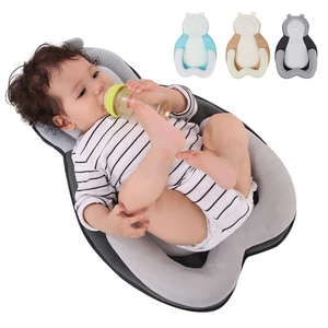 24 x 16'' Baby Sleep Stereotypes Pillow Anti Rollover Flat Head Positioning Pillow Infant Stereotypes Pillow For 0-12 Mo