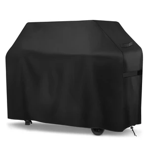 Grill Cover Grill Cover Weatherproof BBQ Cover Grill Cover 420D Oxford Wind and UV Protection Cover Grill Cover