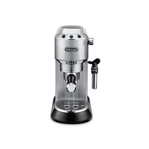 Espresso DeLonghi DEDICA EC 685.M strieborné pákový kávovar • prirpavíte espresso, latte, macchiato, cappuccino • príkon 1 350 W • tlak 15 bar • 1,2l 