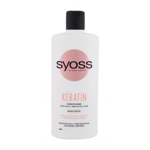 Syoss Professional Performance Keratin 440 ml kondicionér pre ženy na šedivé vlasy; na lámavé vlasy
