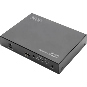 Digitus DS-43309 2 + 2 port Prepínač HDMI pripravené pre Ultra HD, možné spínať jednotlivo, s diaľkovým ovládaním 3840 x