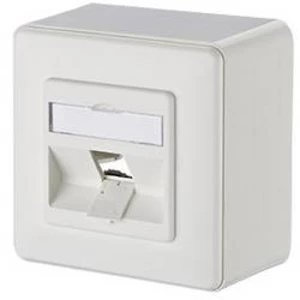 Síťová zásuvka na omítku nevybavený specifikací Metz Connect 130B20D10002KE, 130B20D10002KE, 1 port, čistě bílá